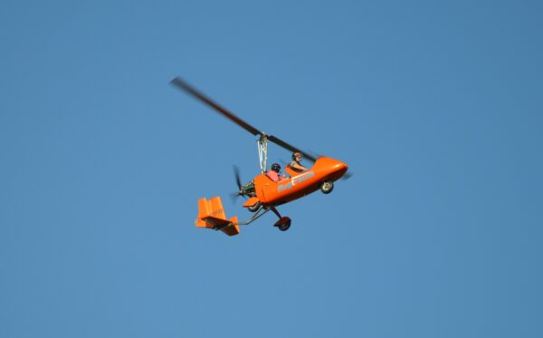 Baptêmes, avec pilote qualifié baptême sur autogyres